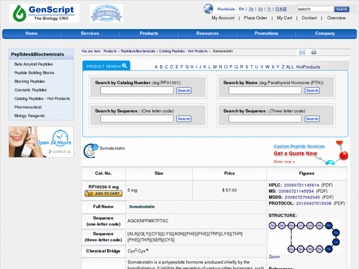 www.somatostatin.net