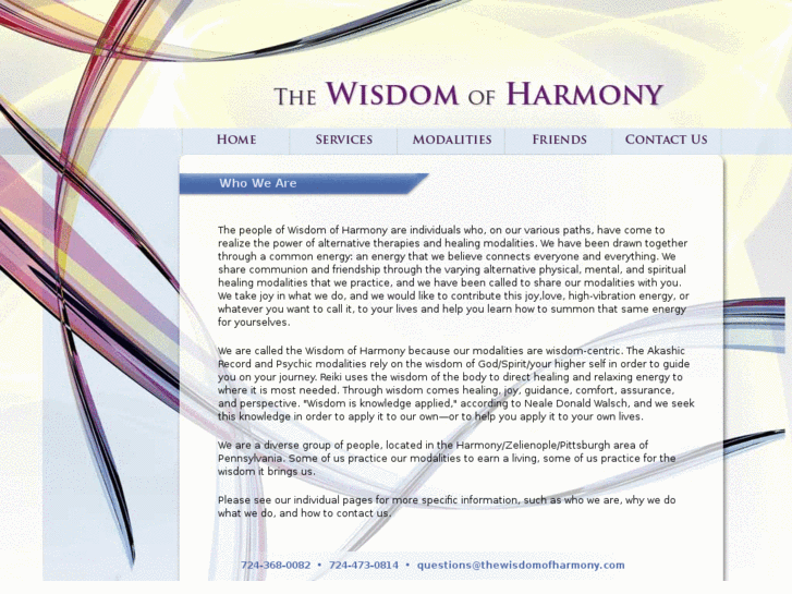 www.thewisdomofharmony.com