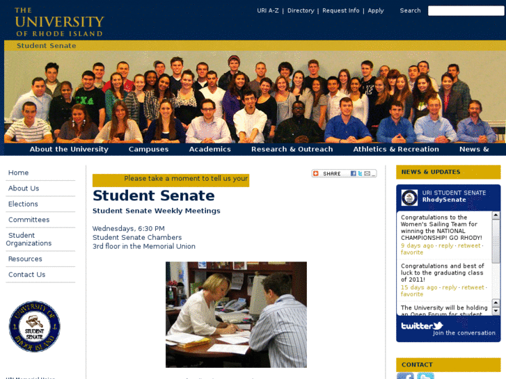 www.uristudentsenate.org