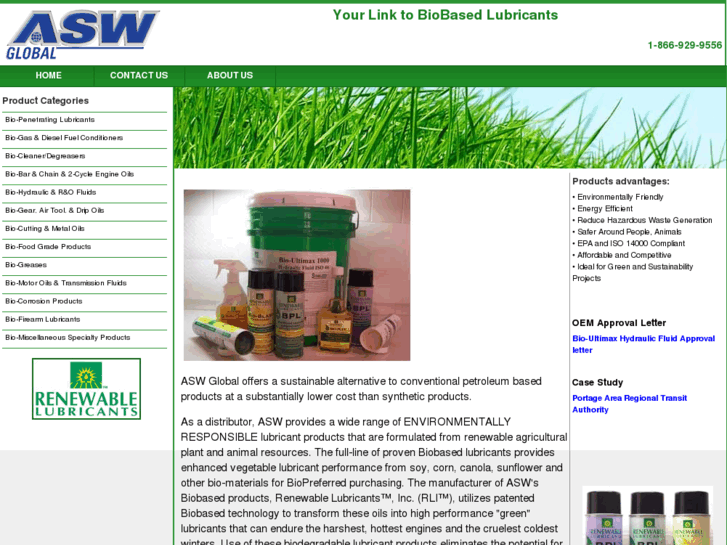 www.aswbiobasedlubricants.com