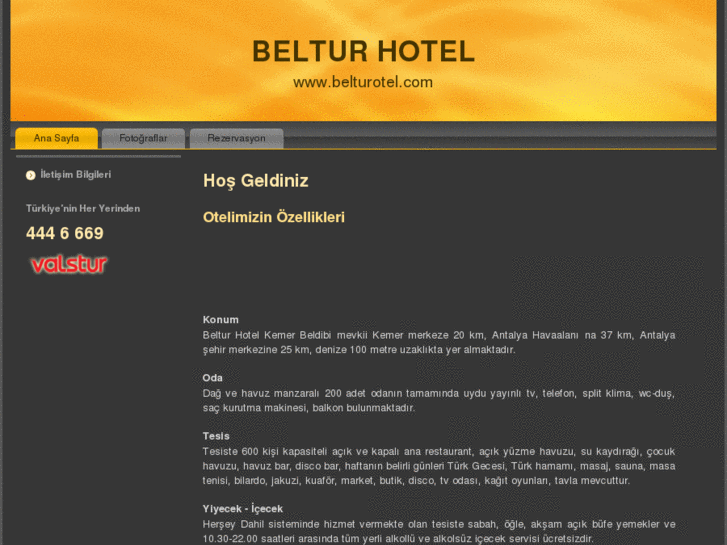 www.belturotel.com