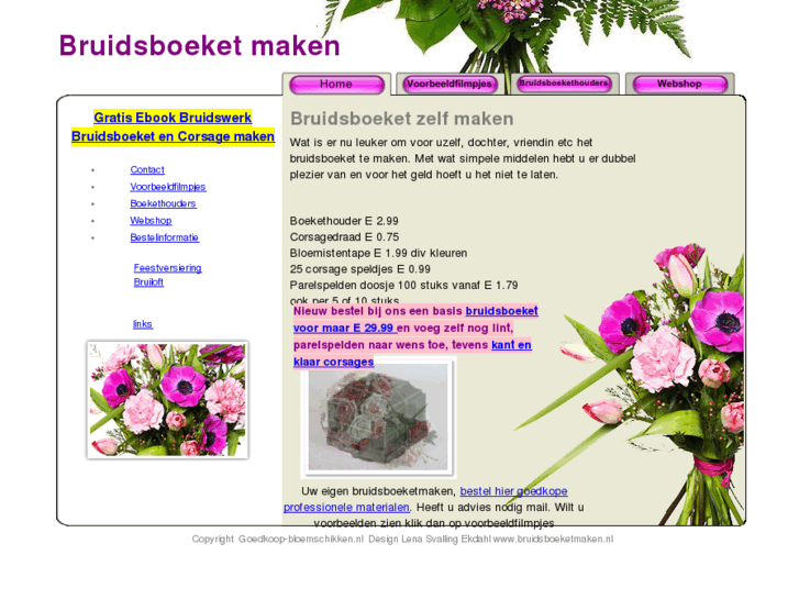 www.bruidsboeketmaken.com