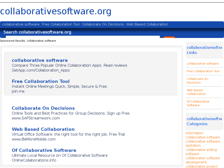 www.collaborativesoftware.org