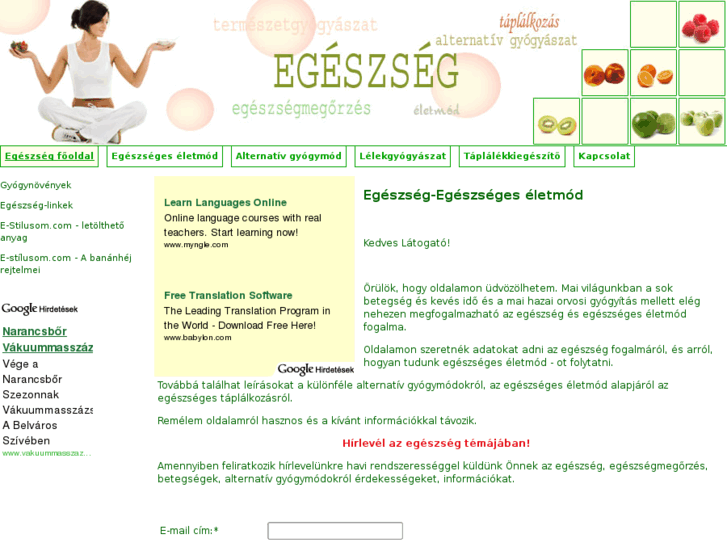 www.egeszseg.org