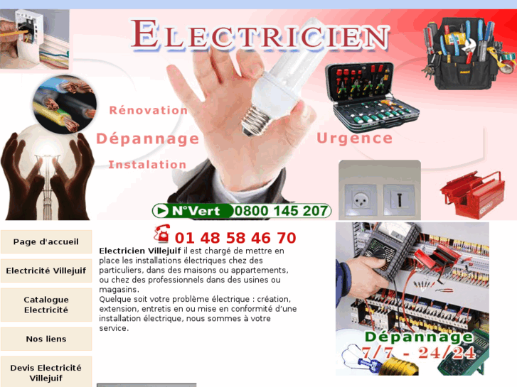 www.electricienvillejuif.net