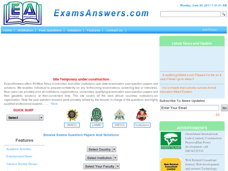 www.examsanswers.com