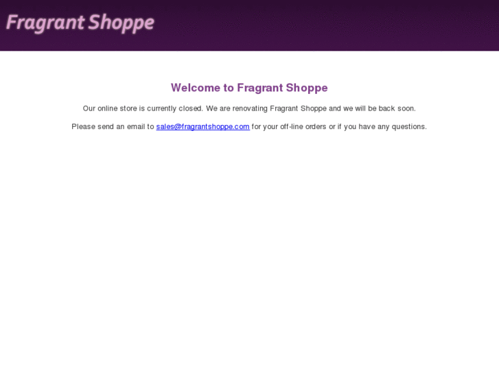 www.fragrantshoppe.com