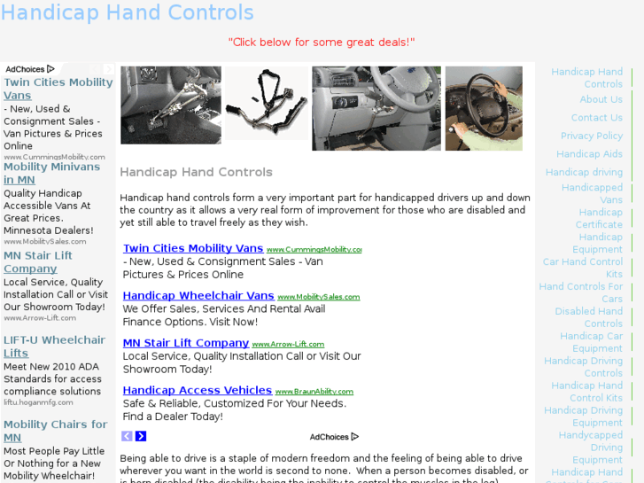 www.handicaphandcontrols.com