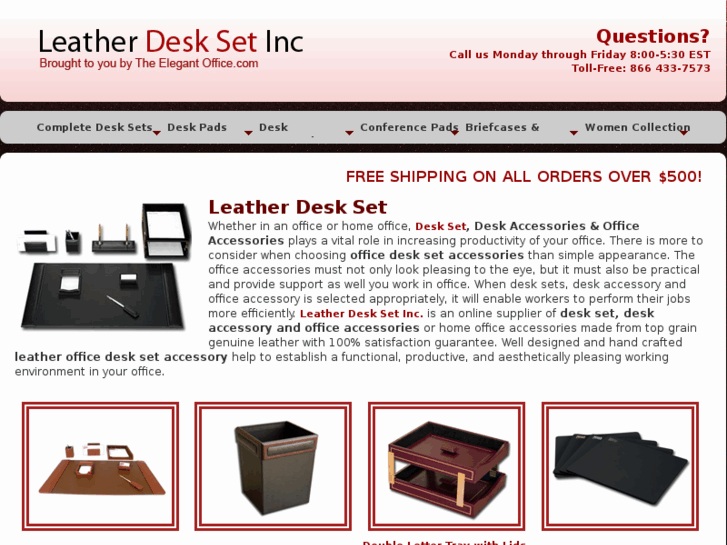 www.leatherdesksetinc.com