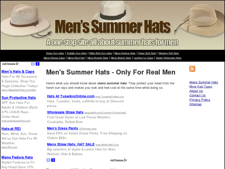 www.menssummerhats.com