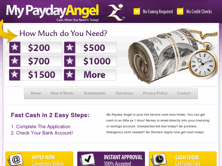 www.mypaydayangel.net