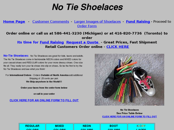 www.notieshoelaces.com