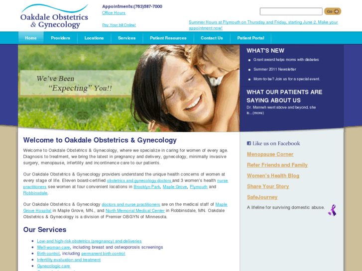 www.oakdaleobgyn.com