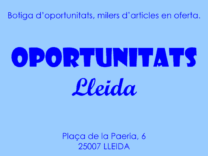 www.oportunitatslleida.com