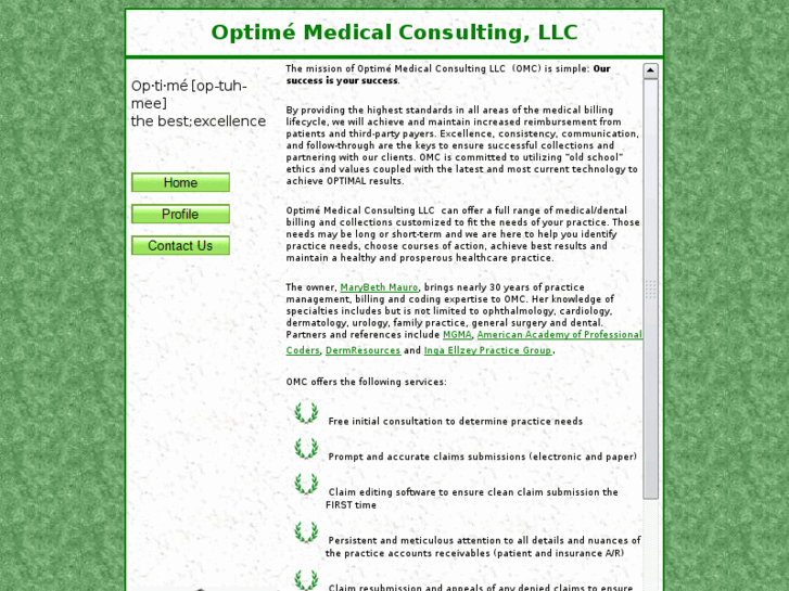 www.optimemedicalconsulting.com