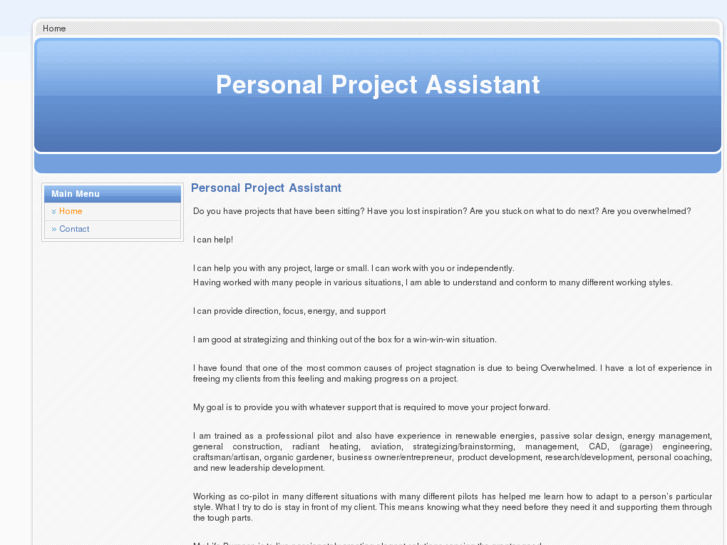 www.personalprojectassistant.com