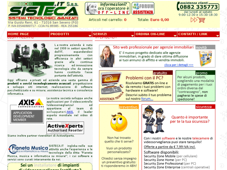 www.sisteca.it