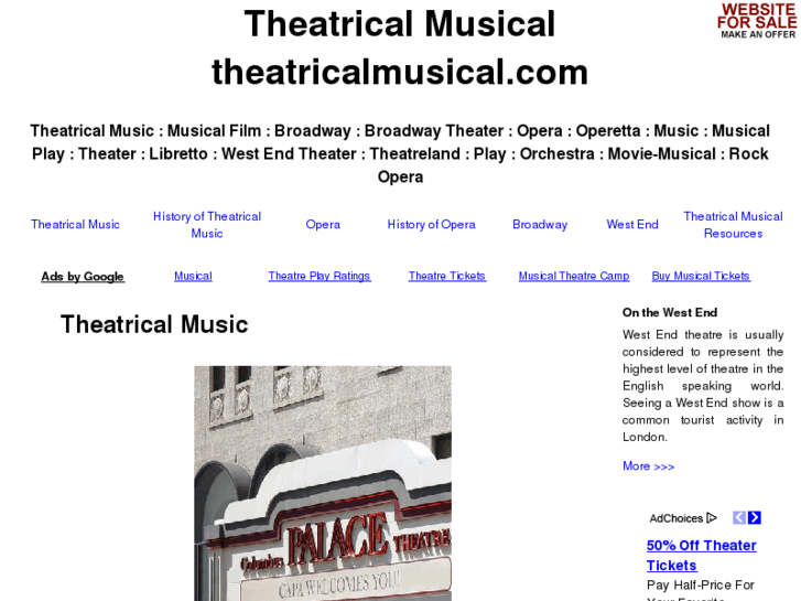 www.theatricalmusical.com