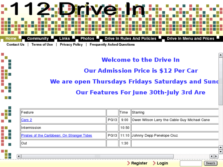 www.112driveintheatre.com