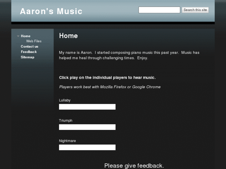 www.aaronpetersonmusic.com