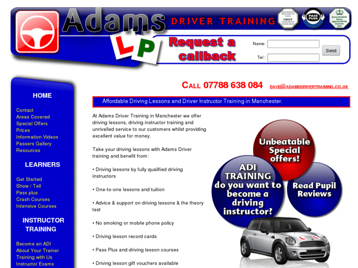 www.adamsdrivertraining.co.uk