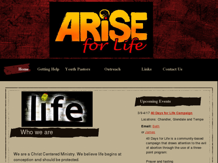 www.ariseforlife.com