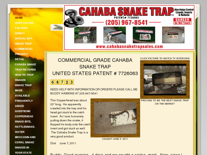 www.cahabasnaketrapsales.com