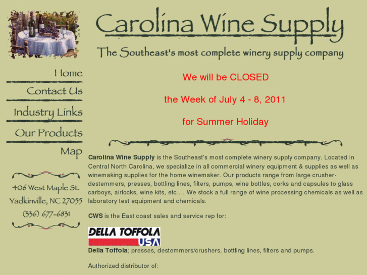 www.carolinawinesupply.com