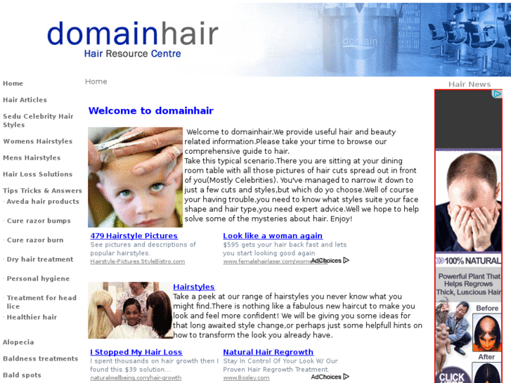 www.domainhair.com