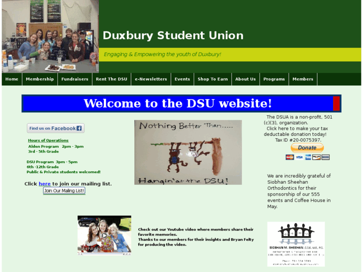 www.duxburystudentunion.com