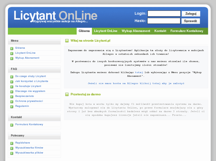 www.licytant.info
