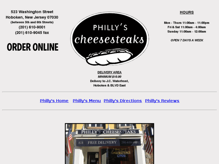 www.phillyscheesesteakshoboken.com