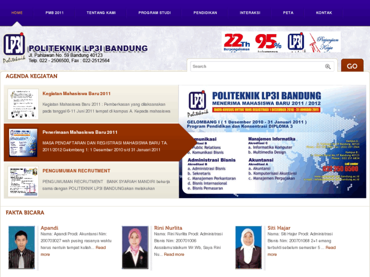 www.politeknik-lp3i-bandung.ac.id