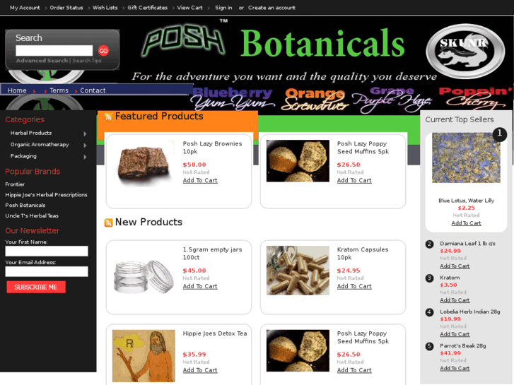 www.poshbotanicals.com