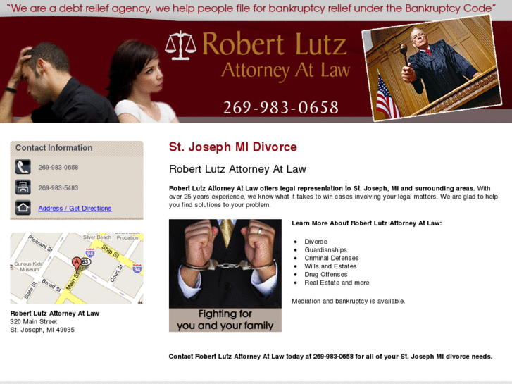 www.robertlutzattorneyatlaw.com