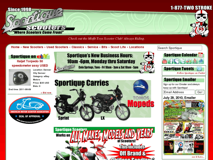 www.sportiquescooters.com