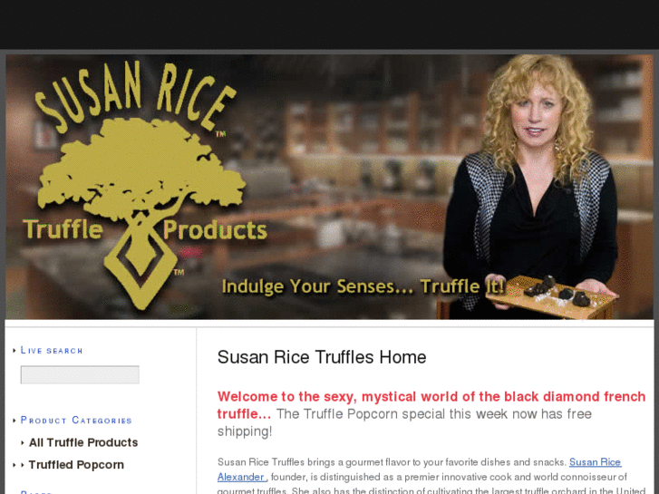 www.susanricetruffleproducts.com