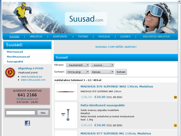 www.suusad.com