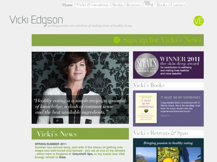 www.vickiedgson.com