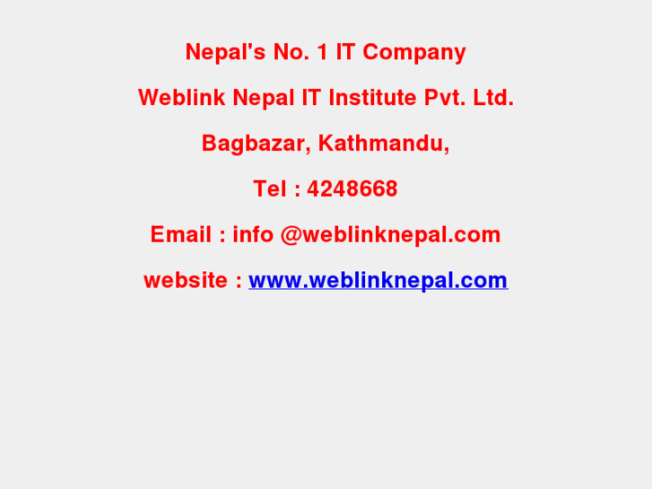 www.weblinknepal.net