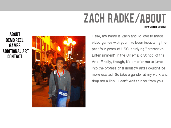 www.zachradke.com