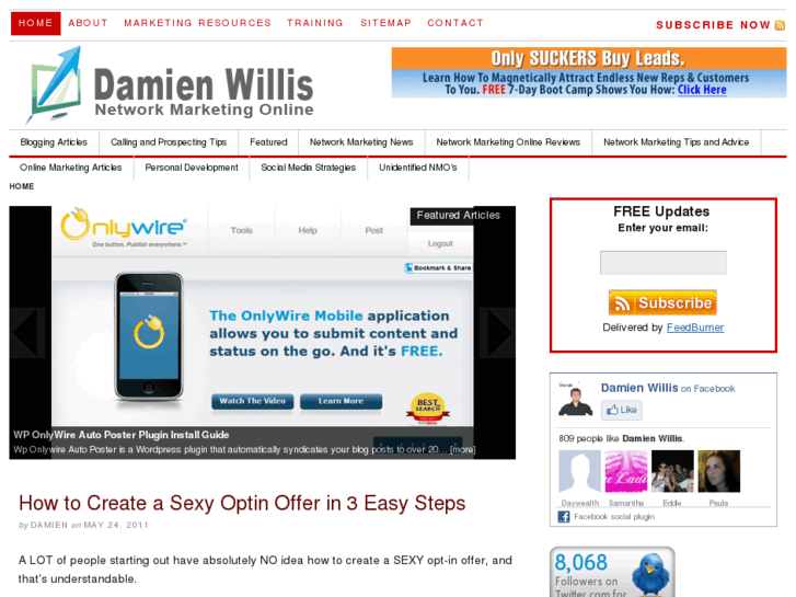 www.damienwillis.com