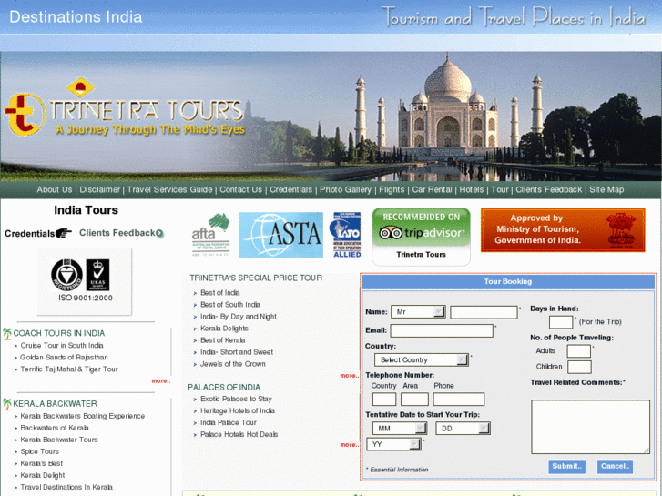 www.destinationsinindia.com