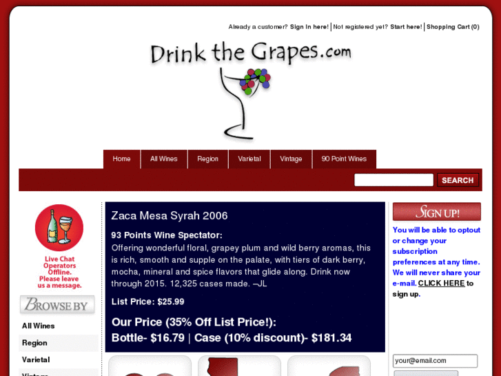 www.drinkthegrapes.com