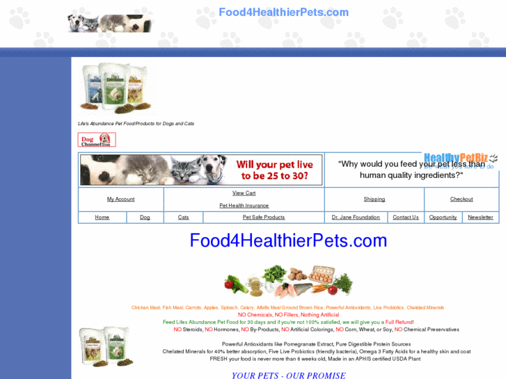 www.food4healthierpets.com