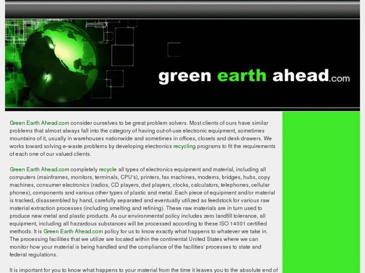 www.greenearthahead.com