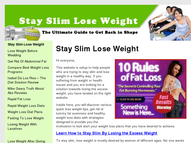 www.stayslimloseweight.com