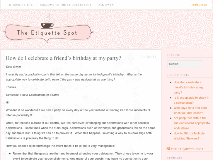 www.theetiquettespot.com