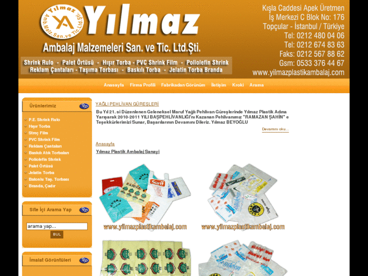 www.yilmazplastikambalaj.com