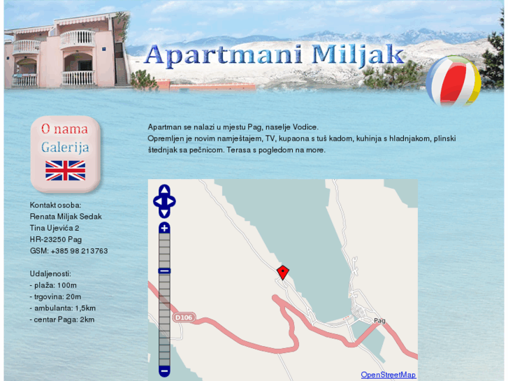 www.apartmanimiljak.com